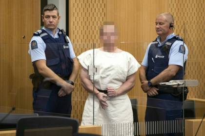 Nouvelle-Zélande l'Australien inculpé pour la tuerie de Christchurch plaide non coupable.jpg