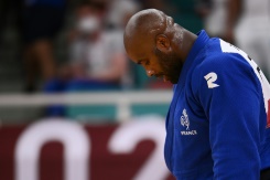 JO-2020/Judo: Riner tombe de haut
