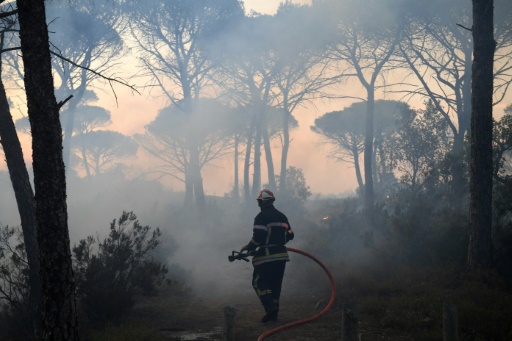 Violent incendie sur la Côte d'Azur : troisième jour de lutte des pompiers