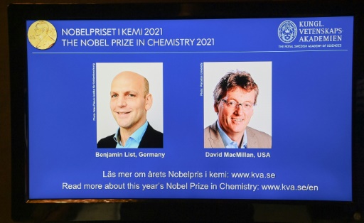 Le Nobel de chimie à un duo germano-américain champion des catalyseurs