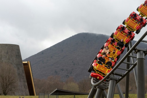 Réouverture du parc Vulcania qui fête son 20e anniversaire