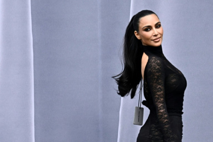 Kim Kardashian au cours de la semaine de la mode, à Paris, le 3 mars 2024