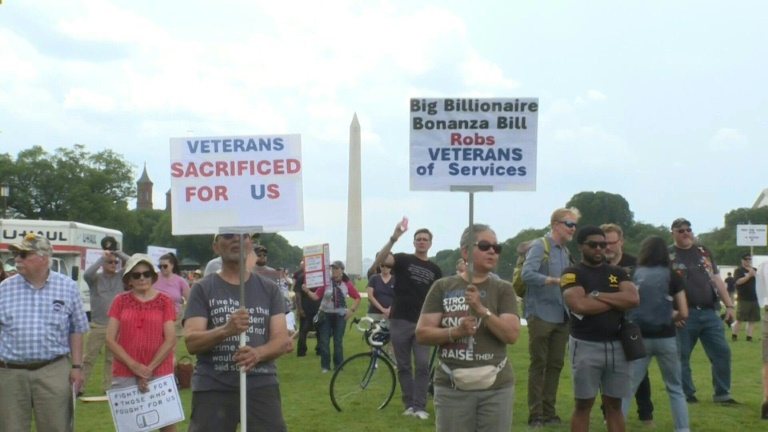 A la veille des 250 ans de l'armée américaine, les vétérans craignent pour leurs avantages sociaux