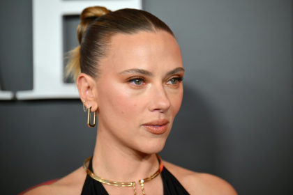 L'actrice américaine Scarlett Johansson au Gala TIME100, le 24 avril 2025 à New York - ANGELA WEISS (AFP)