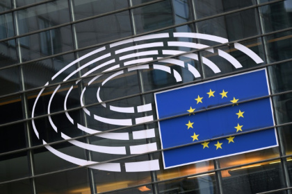 Le Parlement européen à Bruxelles, le 24 février 2025 - JOHN THYS (AFP)