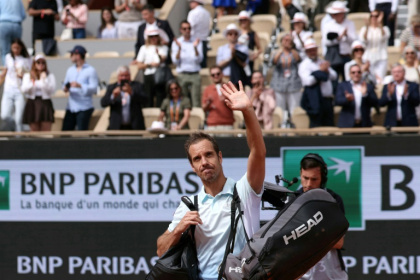 Richard Gasquet à Roland-Garros le 29 mai 2025 - Alain JOCARD (AFP)