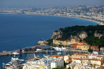 Une vue du lieu où se tient la Conférence des Nations unies sur l'océan (UNOC), à Nice le 9 juin 2025 - Jonathan WALTER, Paz PIZARRO, Laurence SAUBADU (AFP)