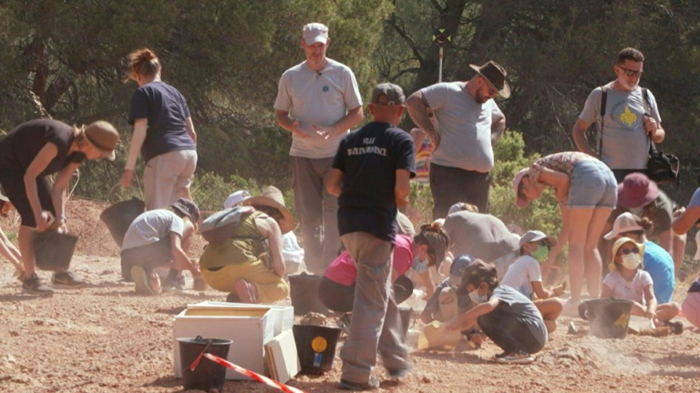 A "Eggs-en-Provence", une pouponnière à dinosaures unique au monde