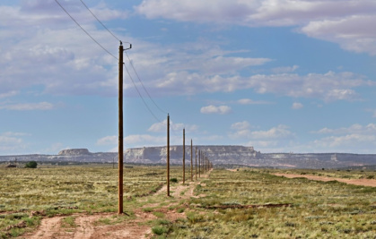 Plateaux désertiques de la Nation Navajo, en Arizona, le 8 juillet 2025 - Frederic J. BROWN (AFP)