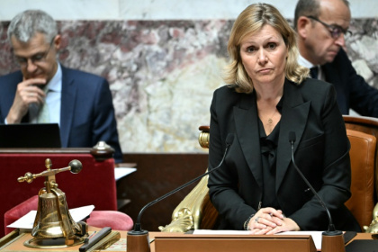 La présidente de l'Assemblée nationale Yaël Braun-Pivet, le 8 septembre 2025, à Paris - Bertrand GUAY (AFP)