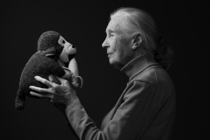 Jane Goodall le 18 octobre 2024 à Paris - Alberto PIZZOLI (AFP)