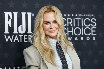 L'actrice Nicole Kidman sur le tapis rouge des Critics Choice Awards, le 7 février 2025, à Santa Monica, aux Etats-Unis - Frazer Harrison (AFP)