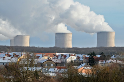 La centrale nucléaire de Cattenom à Hettange-Grande, dans le nord-est de la France, le 7 janvier 2026 - Joe Klamar (AFP)