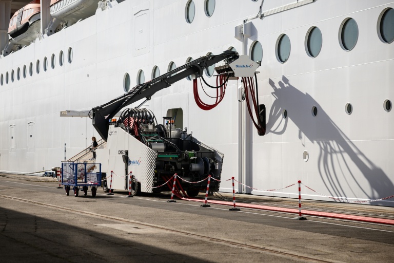 Le branchement électrique des bateaux de croisière s'accélère à Marseille