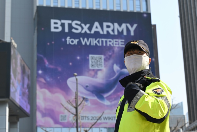 Les rois de la K-pop BTS enflamment Séoul avec un gigantesque concert pour leur retour